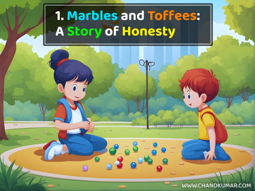 Marbles and Toffees: A Story of Honesty