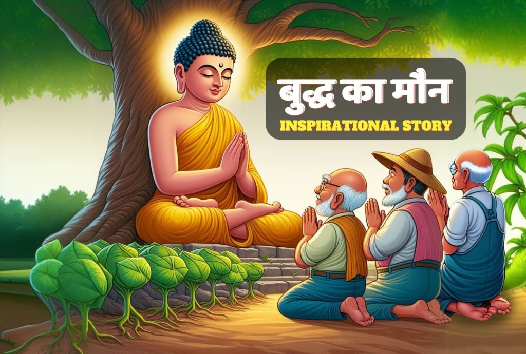 gautam buddha inspirational story in hindi, बुद्ध का मौन