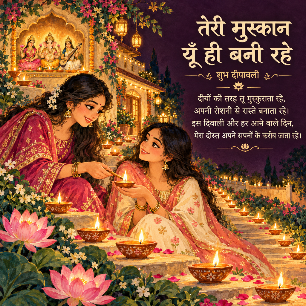 happy diwali for friends