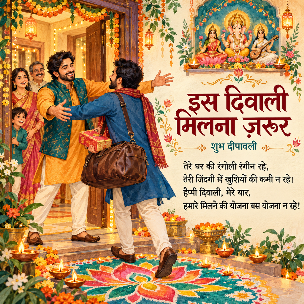 best friend happy diwali image