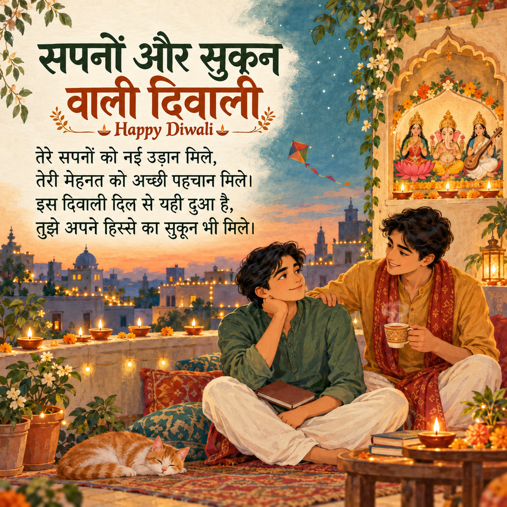 happy diwali for friends