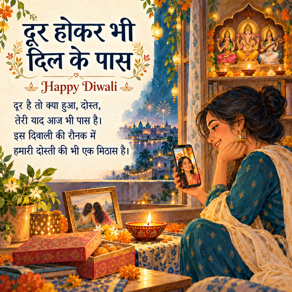 Missing you happy diwali image
