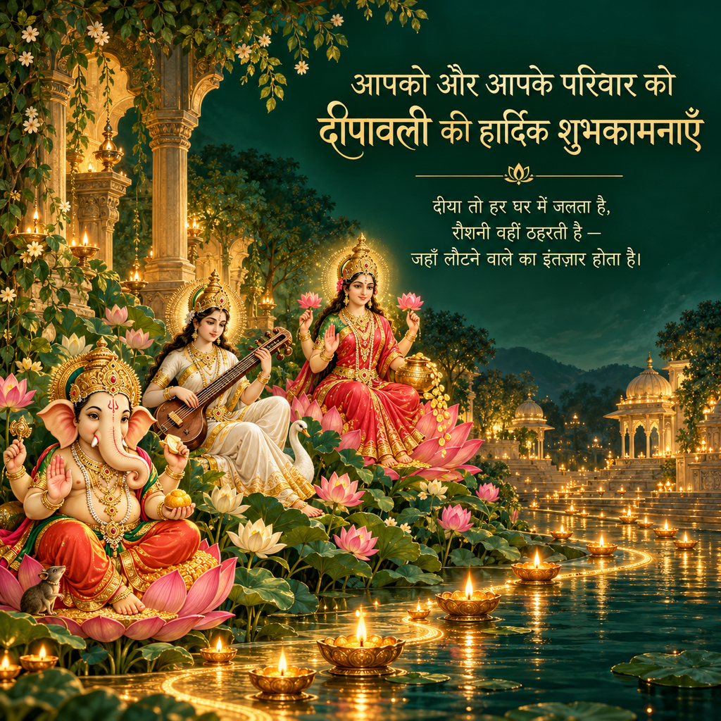 aapko aur aapke parivar ko dipawali ki hardik shubhkamnaye