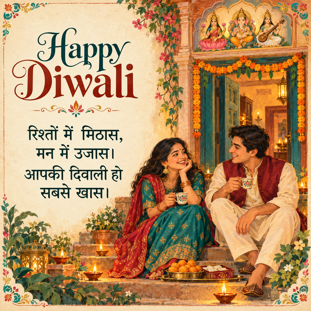 lovely happy diwali image 2026
